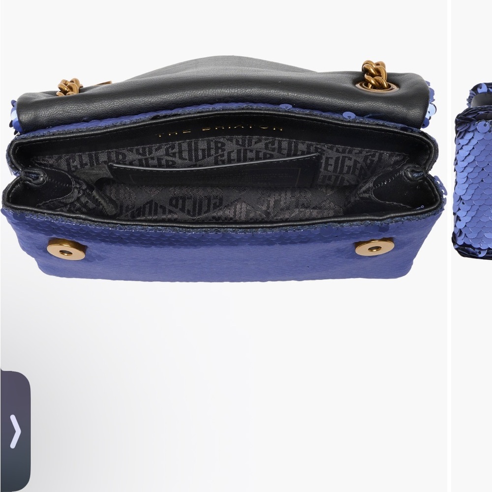 Kurt Geiger London ~ Sequin Mini Brixton Crossbody & Dust Bag - NWT MSRP $198 - Picture 10 of 10